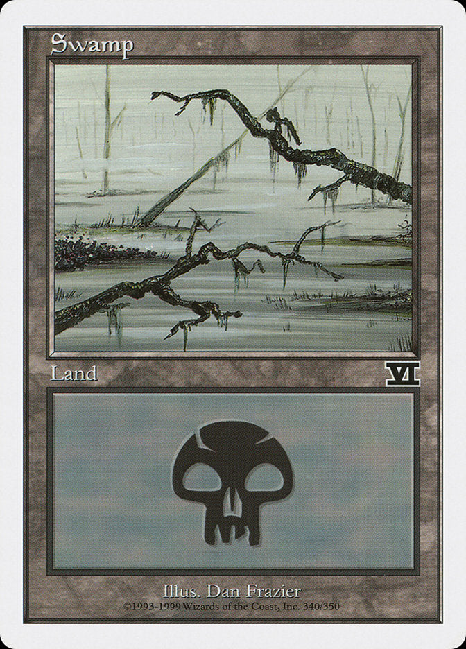 Magic | Swamp (340) [Classic Sixth Edition] | The Nerd Merchant