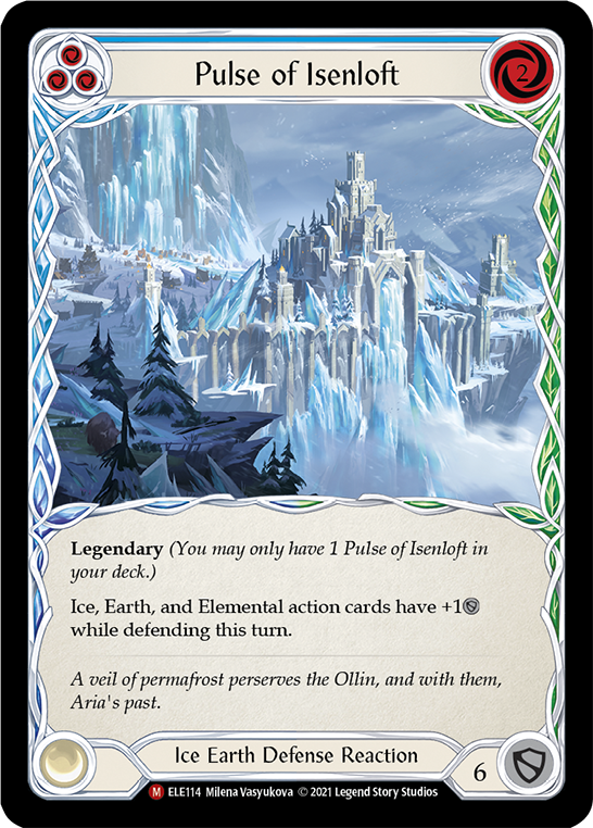 Flesh and Blood TCG | Pulse of Isenloft [ELE114] (Tales of Aria)  1st Edition Normal | The Nerd Merchant
