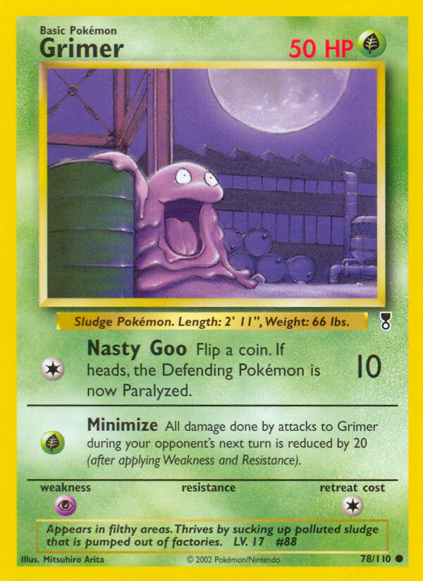 Pokemon | Grimer (78/110) [Legendary Collection] | The Nerd Merchant