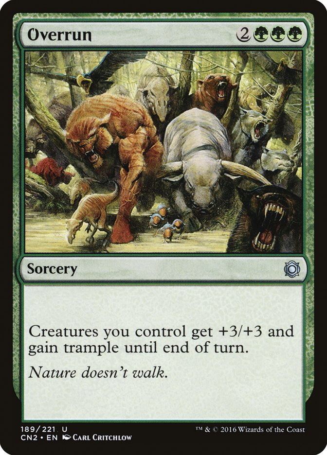 Magic | Overrun [Conspiracy: Take the Crown] | The Nerd Merchant
