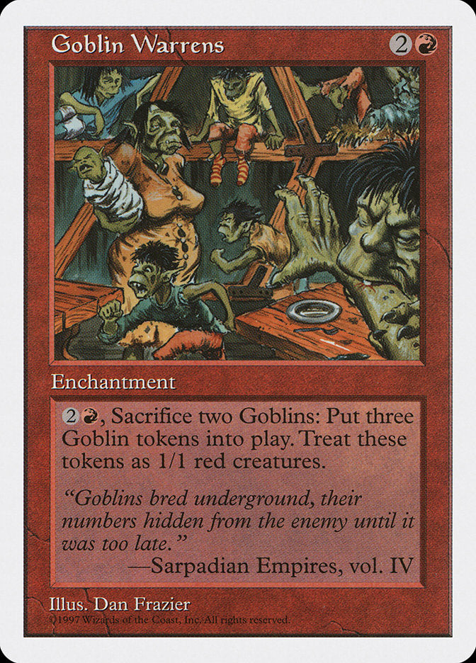 Magic | Goblin Warrens [Fifth Edition] | The Nerd Merchant