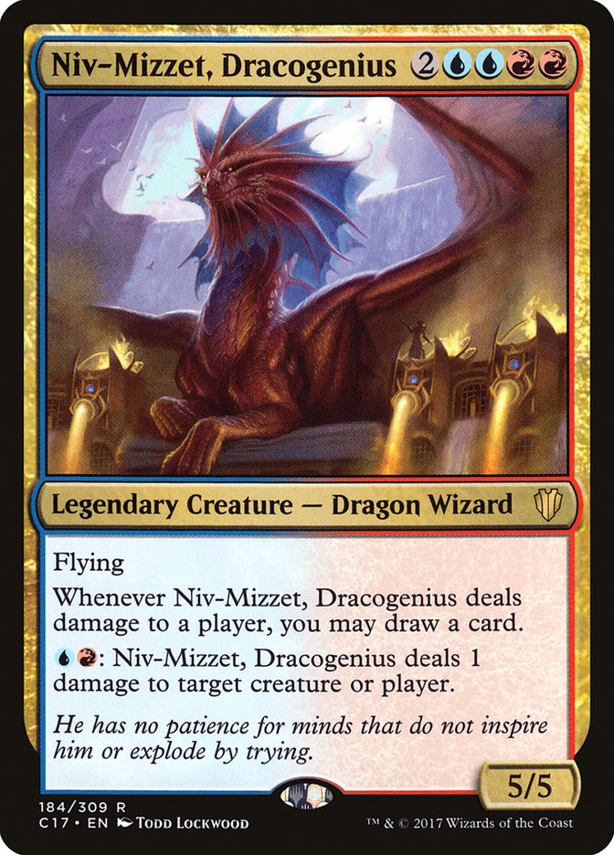 Magic | Niv-Mizzet, Dracogenius [Commander 2017] | The Nerd Merchant