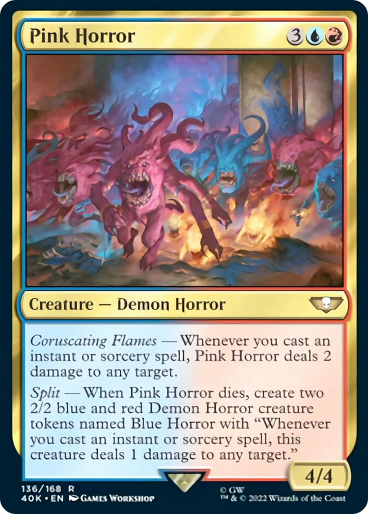 Magic | Pink Horror (Surge Foil) [Warhammer 40,000] | The Nerd Merchant
