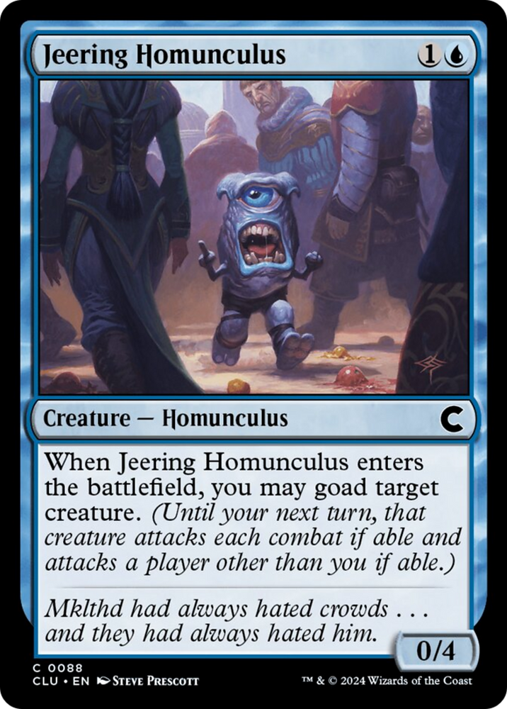 Magic | Jeering Homunculus [Ravnica: Clue Edition] | The Nerd Merchant