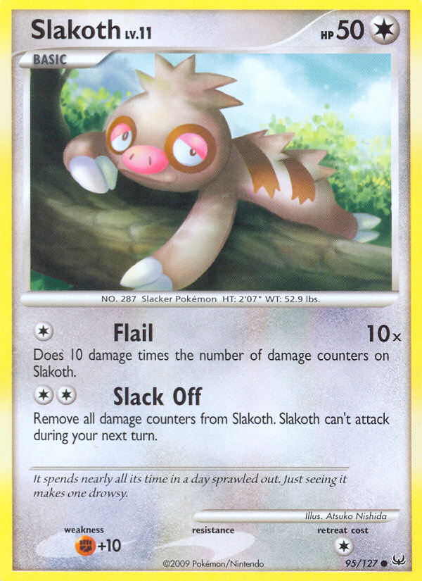 Pokemon | Slakoth (95/127) [Platinum: Base Set] | The Nerd Merchant