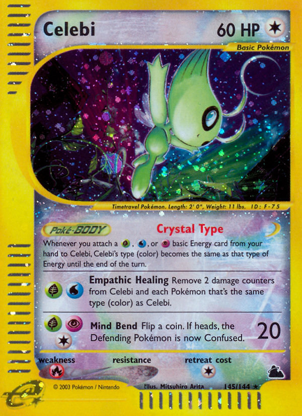 Pokemon | Celebi (145/144) [Skyridge] | The Nerd Merchant