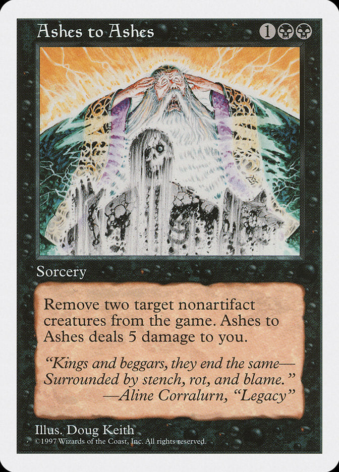 Magic | Ashes to Ashes [Fifth Edition] | The Nerd Merchant