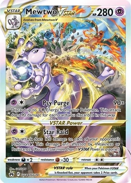 Pokemon | Mewtwo VSTAR (GG44/GG70) [Sword & Shield: Crown Zenith] | The Nerd Merchant