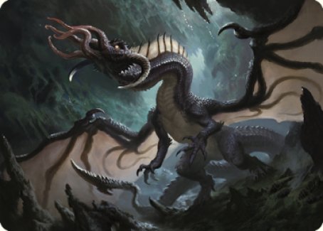 Magic | Brainstealer Dragon Art Card [Commander Legends: Battle for Baldur's Gate Art Series] | The Nerd Merchant