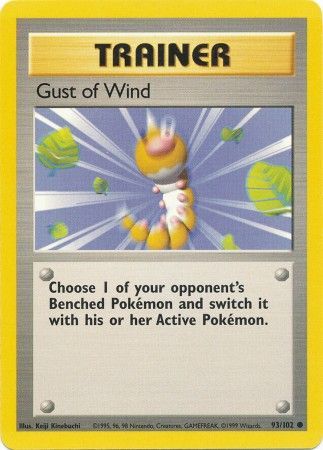 Pokemon | Gust of Wind (93/102) [Base Set Unlimited] | The Nerd Merchant