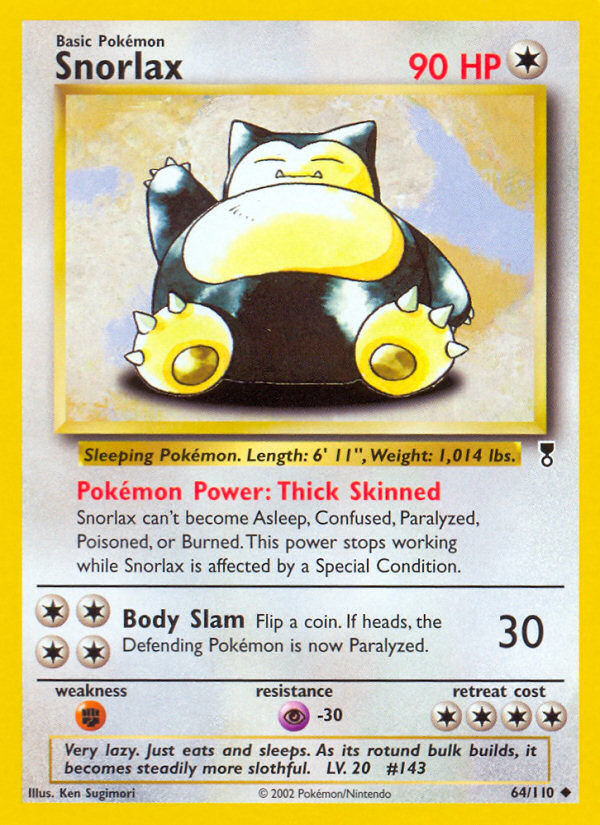 Pokemon | Snorlax (64/110) [Legendary Collection] | The Nerd Merchant