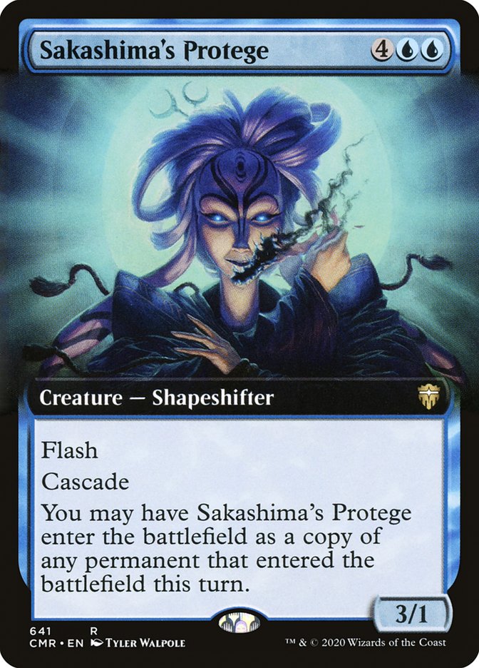 Magic | Sakashima's Protege (Extended Art) [Commander Legends] | The Nerd Merchant