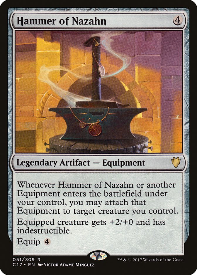 Magic | Hammer of Nazahn [Commander 2017] | The Nerd Merchant