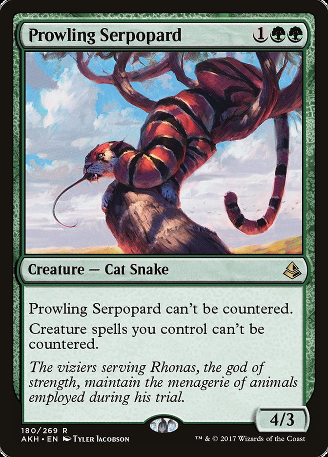 Magic | Prowling Serpopard [Amonkhet] | The Nerd Merchant