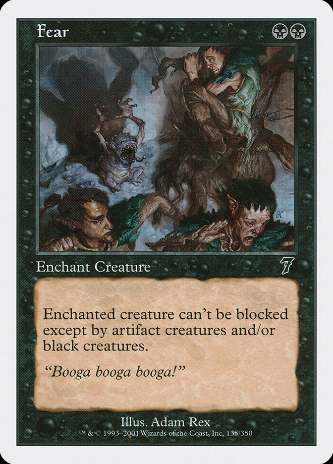 Magic | Fear [Seventh Edition] | The Nerd Merchant