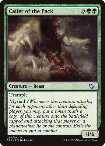 Magic | Caller of the Pack [Commander 2015] | The Nerd Merchant
