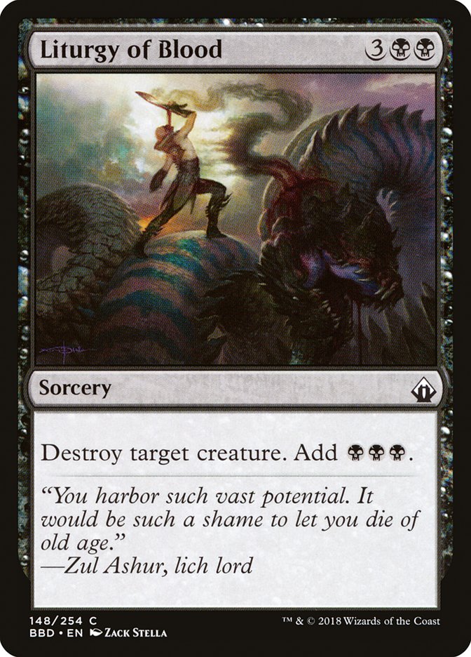 Magic | Liturgy of Blood [Battlebond] | The Nerd Merchant