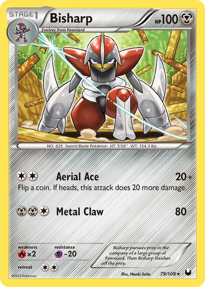 Pokemon | Bisharp (79/108) [Black & White: Dark Explorers] | The Nerd Merchant