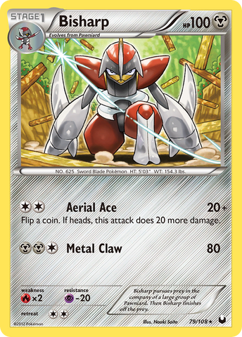 Pokemon | Bisharp (79/108) [Black & White: Dark Explorers] | The Nerd Merchant