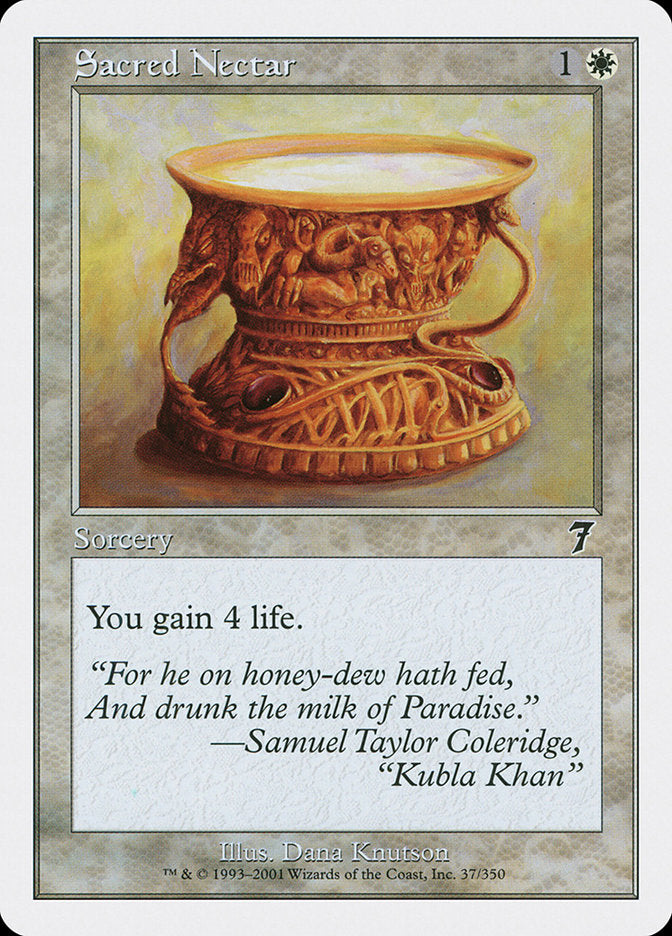 Magic | Sacred Nectar [Seventh Edition] | The Nerd Merchant