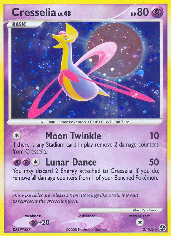 Pokemon | Cresselia (2/106) [Diamond & Pearl: Great Encounters] | The Nerd Merchant