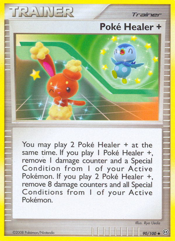 Pokemon | Poke Healer + (90/100) [Diamond & Pearl: Stormfront] | The Nerd Merchant