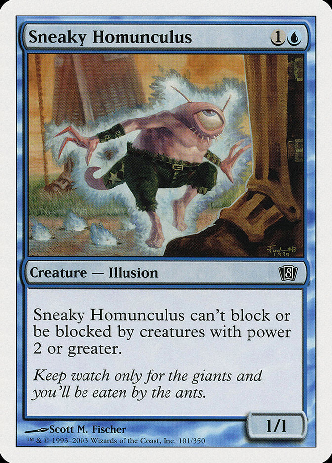 Magic | Sneaky Homunculus [Eighth Edition] | The Nerd Merchant