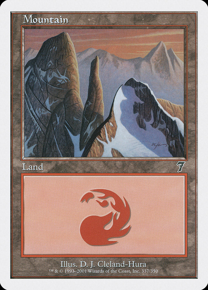 Magic | Mountain (337) [Seventh Edition] | The Nerd Merchant