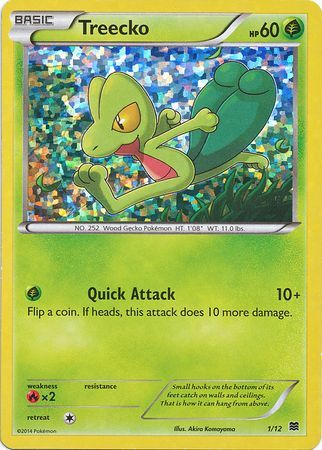 Pokemon | Treecko (1/12) [McDonald's Promos: 2015 Collection] | The Nerd Merchant