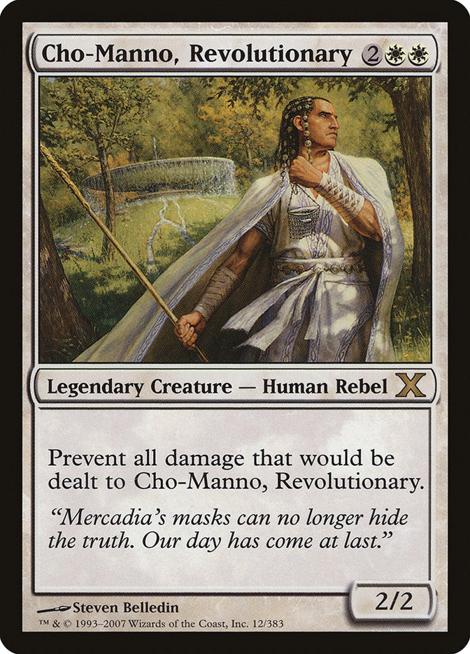 Magic | Cho-Manno, Revolutionary [Tenth Edition] | The Nerd Merchant