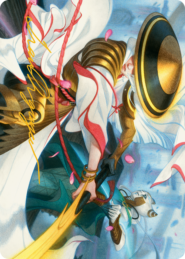 Magic | Cut Short Art Card (Gold-Stamped Signature) [March of the Machine Art Series] | The Nerd Merchant