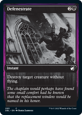 Magic | Defenestrate [Innistrad: Double Feature] | The Nerd Merchant