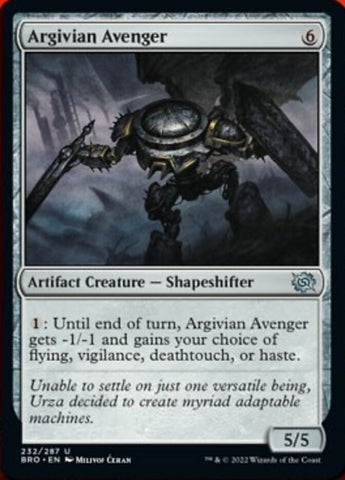 Magic | Argivian Avenger [The Brothers' War] | The Nerd Merchant