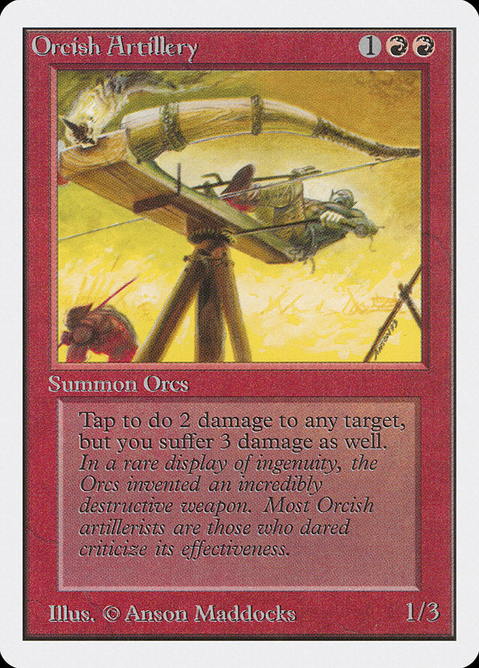 Magic | Orcish Artillery [Unlimited Edition] | The Nerd Merchant