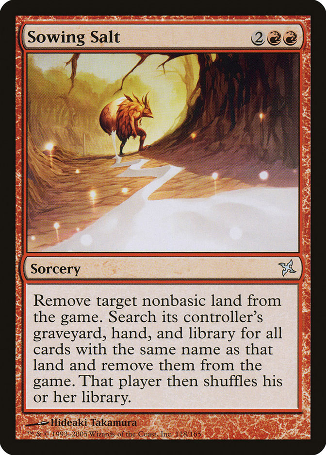 Magic | Sowing Salt [Betrayers of Kamigawa] | The Nerd Merchant