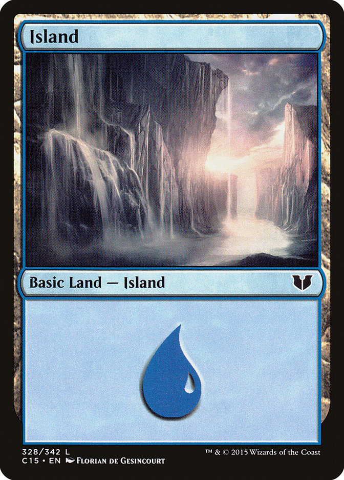 Magic | Island (328) [Commander 2015] | The Nerd Merchant