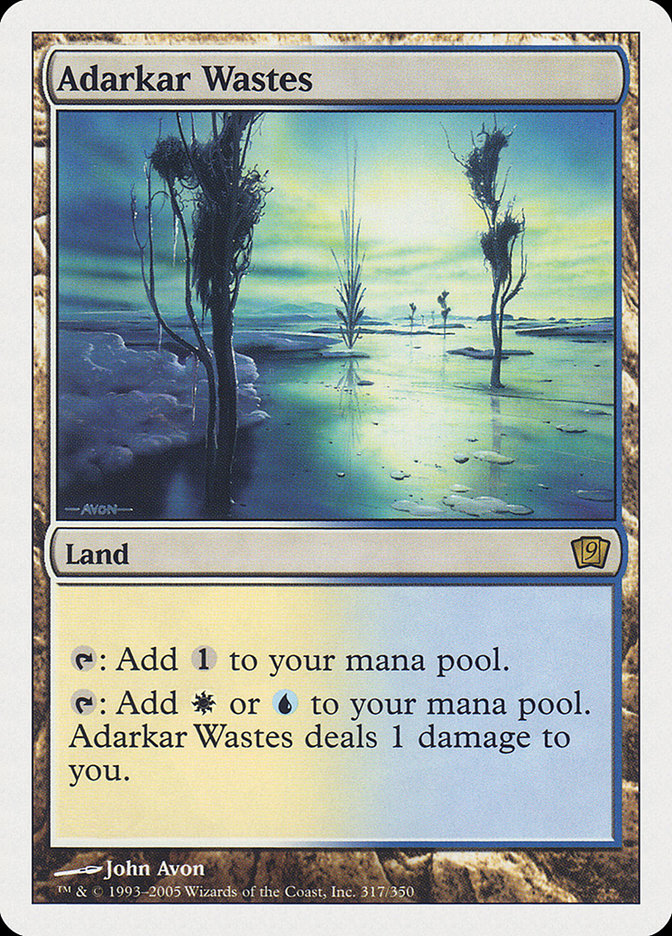 Magic | Adarkar Wastes [Ninth Edition] | The Nerd Merchant