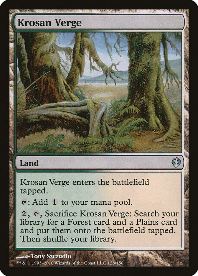 Magic | Krosan Verge [Archenemy] | The Nerd Merchant