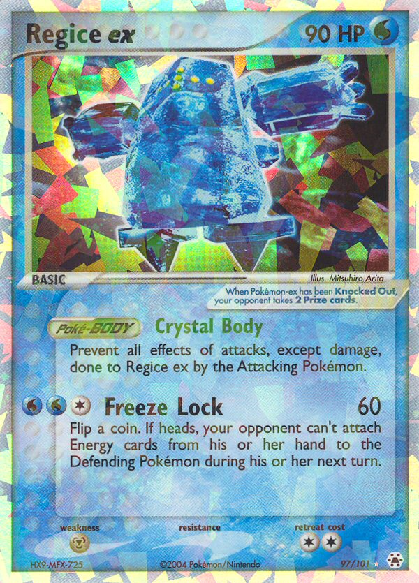 Pokemon | Regice ex (97/101) [EX: Hidden Legends] | The Nerd Merchant