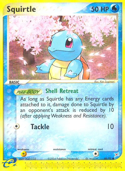 Pokemon | Squirtle (46/95) [EX: Team Magma vs Team Aqua] | The Nerd Merchant