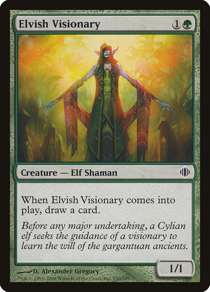 Magic | Elvish Visionary [Shards of Alara] | The Nerd Merchant