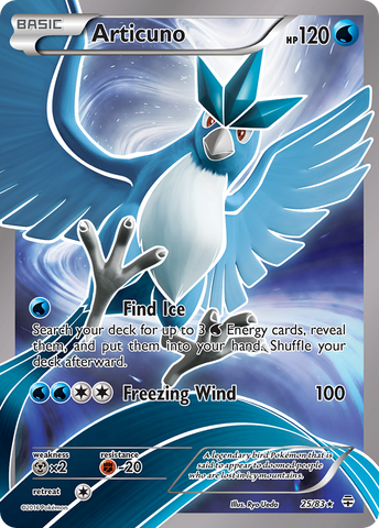 Pokemon | Articuno (25/83) [XY: Generations] | The Nerd Merchant