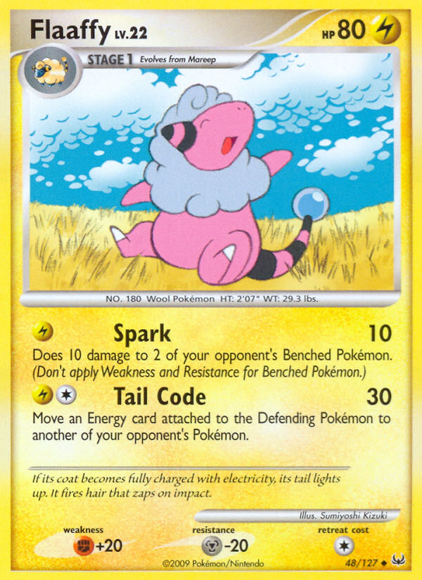 Pokemon | Flaaffy (48/127) [Platinum: Base Set] | The Nerd Merchant