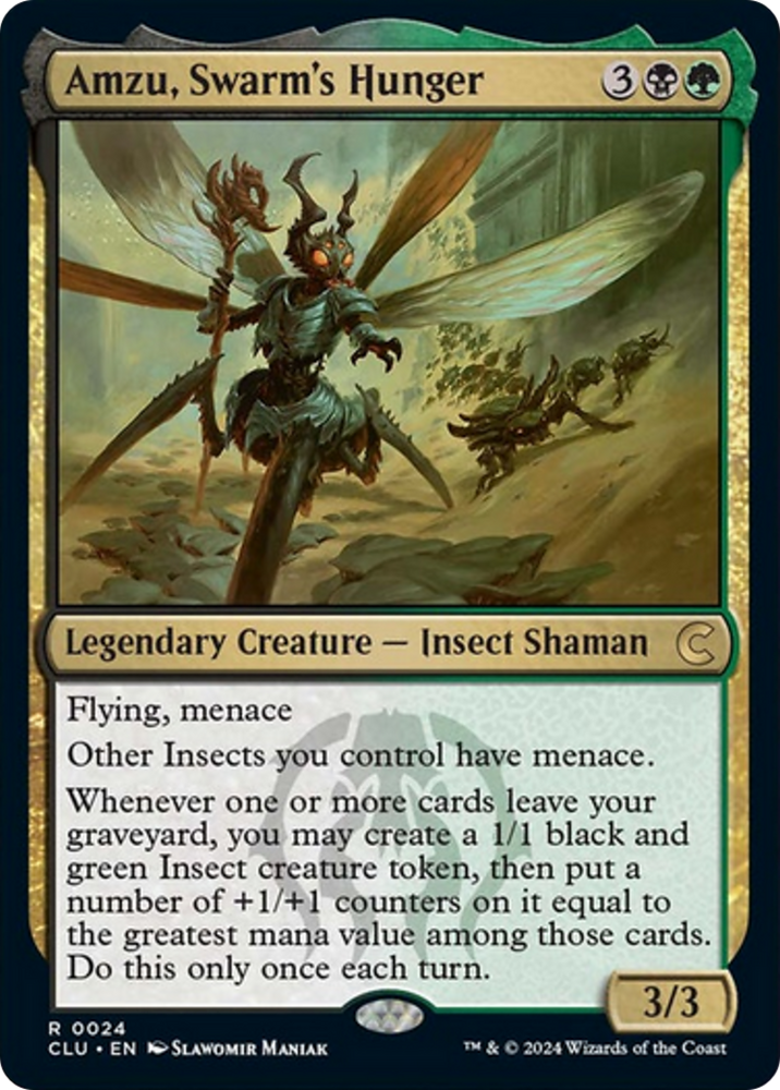 Magic | Amzu, Swarm's Hunger [Ravnica: Clue Edition] | The Nerd Merchant