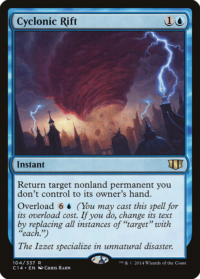 Magic | Cyclonic Rift [Commander 2014] | The Nerd Merchant