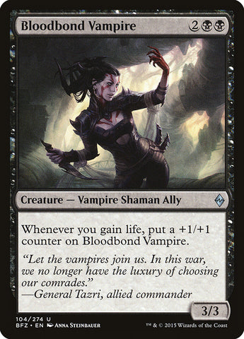 Magic | Bloodbond Vampire [Battle for Zendikar] | The Nerd Merchant