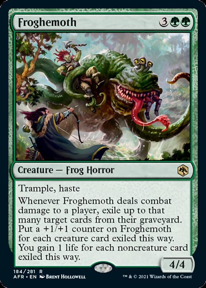 Magic | Froghemoth [Dungeons & Dragons: Adventures in the Forgotten Realms] | The Nerd Merchant