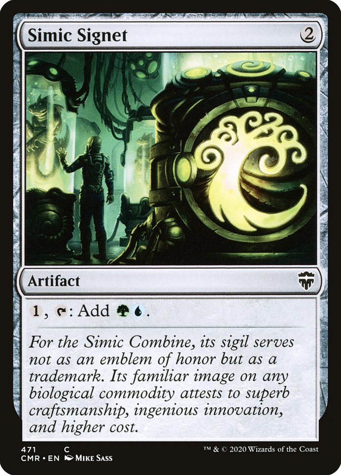 Magic | Simic Signet [Commander Legends] | The Nerd Merchant