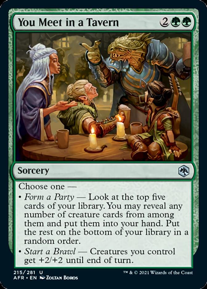 Magic | You Meet in a Tavern [Dungeons & Dragons: Adventures in the Forgotten Realms] | The Nerd Merchant