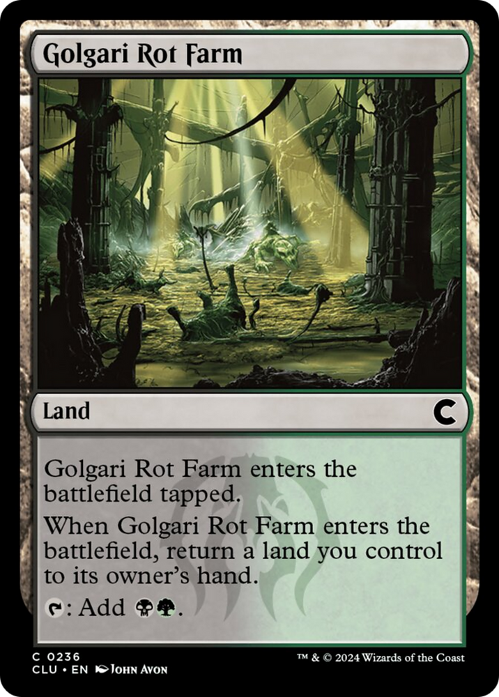 Magic | Golgari Rot Farm [Ravnica: Clue Edition] | The Nerd Merchant